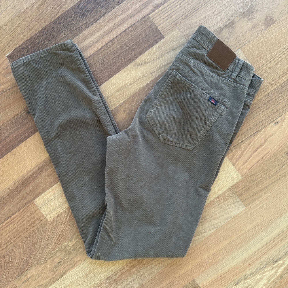 FAHERTY | Men’s brown corduroy pants - size 29